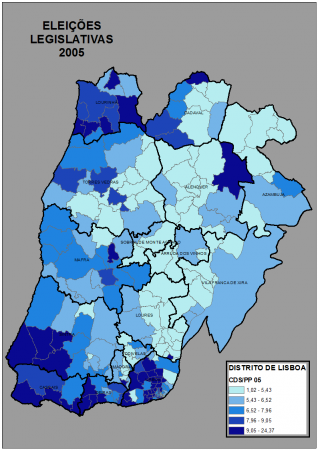 CDS/PP: LEGISLATIVAS 2005